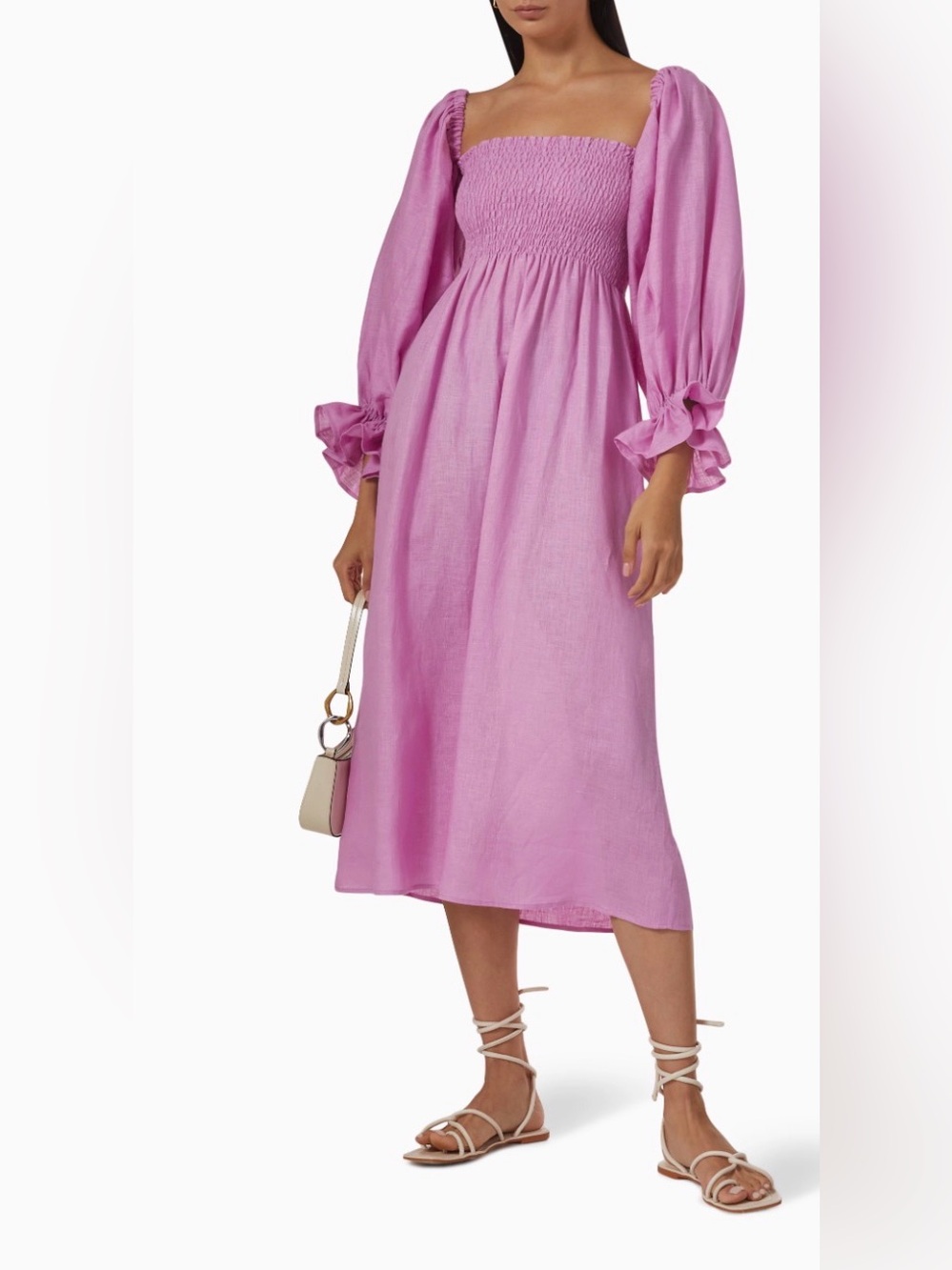 SLEEPER Atlanta Linen Dress